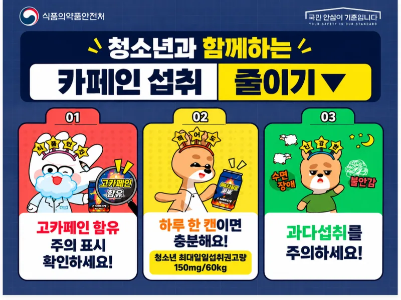 수험생 커피 한 잔에 하루 카페인 권고량…식약처 ‘섭취 주의’